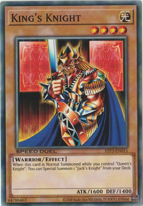 King's Knight Card Front