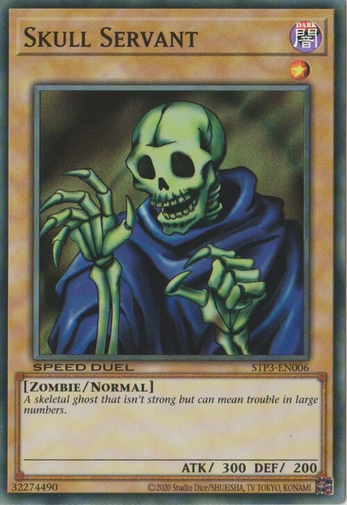 Skull Servant Card Front