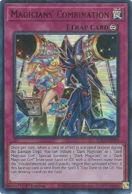 Magicians' Combination Card Front