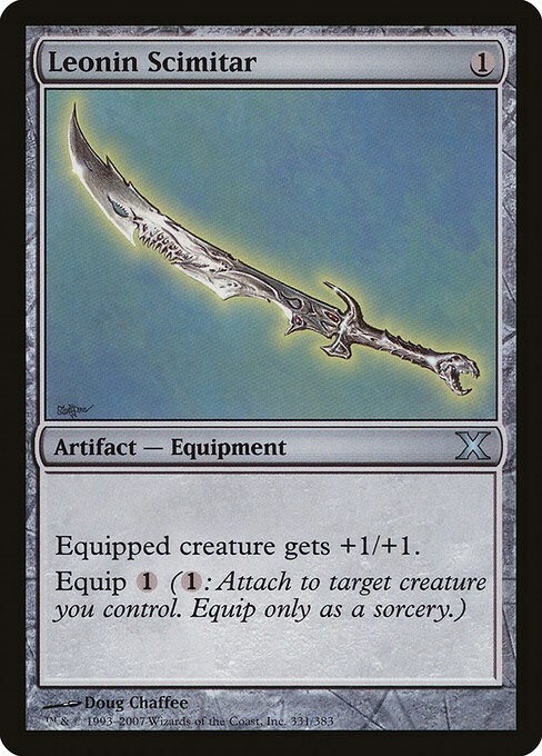 Leonin Scimitar Card Front