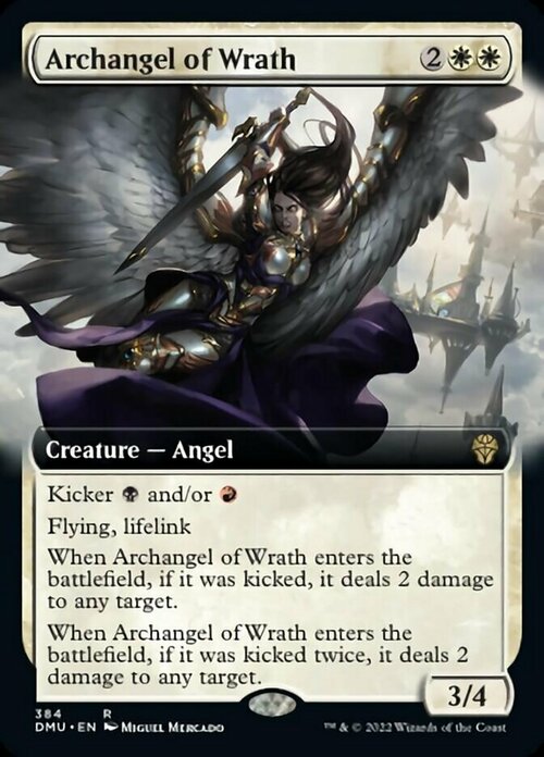 Archangel of Wrath Card Front