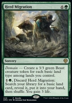 Herd Migration Card Front