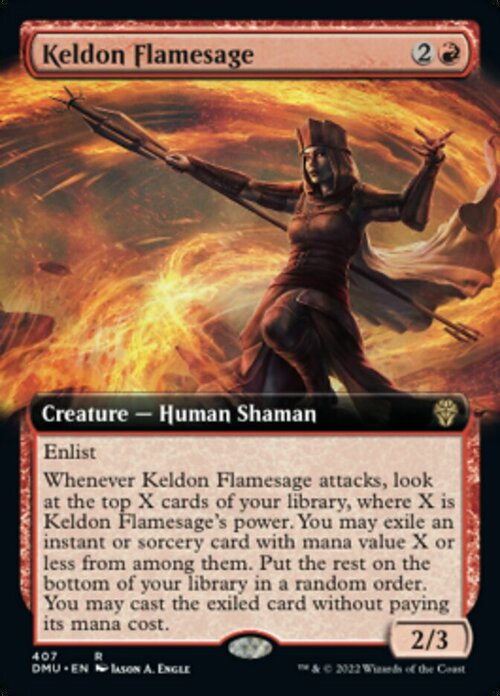 Keldon Flamesage Card Front