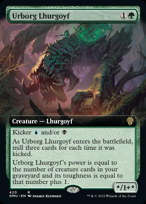 Urborg Lhurgoyf Card Front