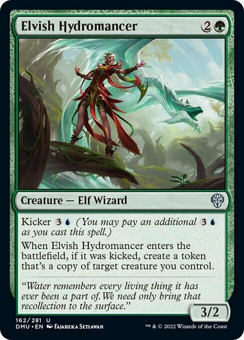 Elvish Hydromancer Card Front