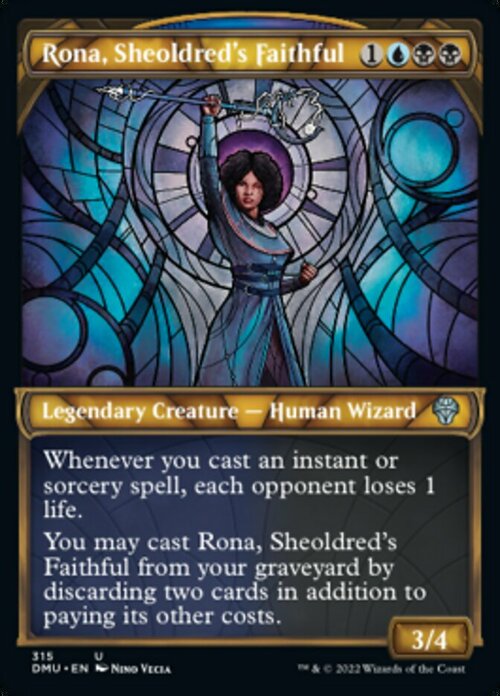 Rona, Sheoldred's Faithful Card Front