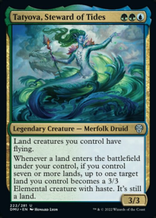 Tatyova, Steward of Tides Card Front