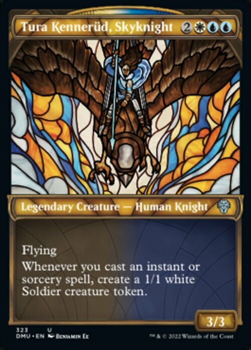 Tura Kennerüd, Skyknight Card Front