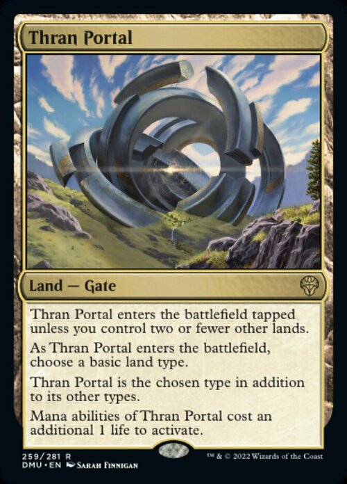 Thran Portal Card Front