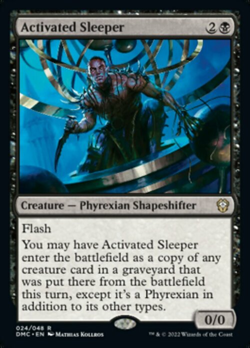 Activated Sleeper Card Front