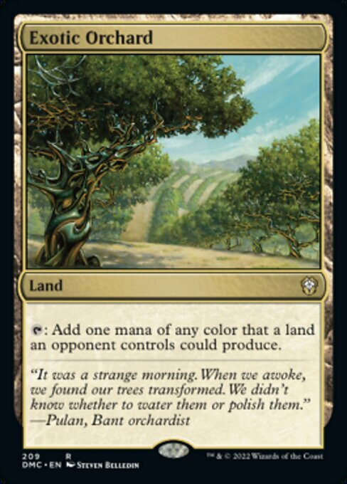 Exotic Orchard Card Front