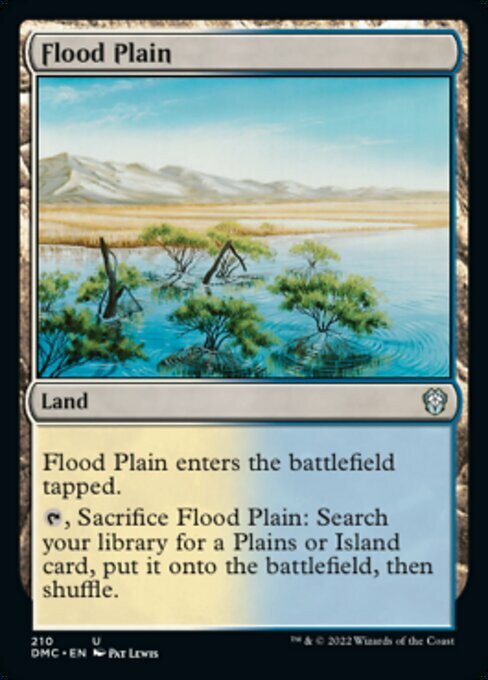 Flood Plain Card Front