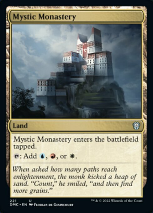 Mystic Monastery Card Front