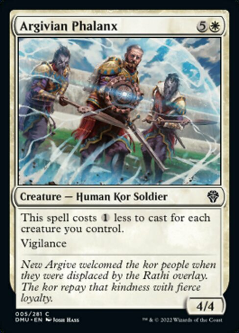 Argivian Phalanx Card Front