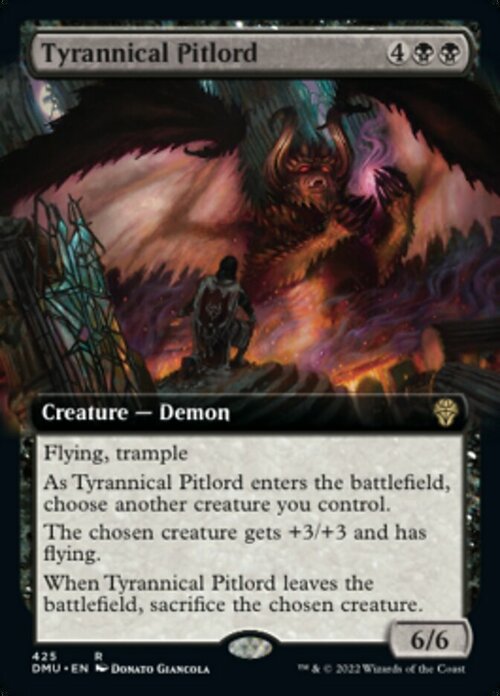 Tyrannical Pitlord Card Front