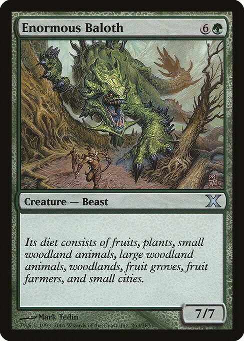 Enormous Baloth Card Front