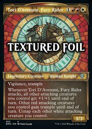 Tori D'Avenant, Fury Rider