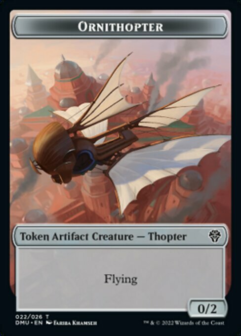 Ornithopter Card Front