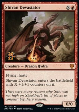 Shivan Devastator Card Front