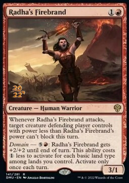 Radha's Firebrand Card Front