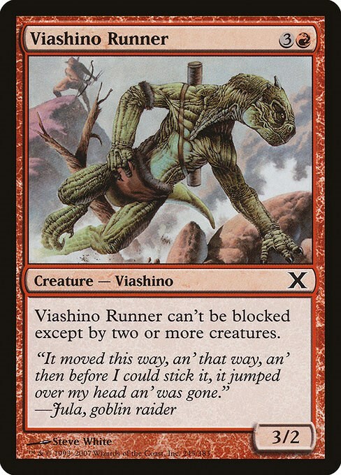 Viashino Runner Card Front