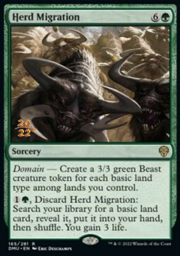 Herd Migration Card Front