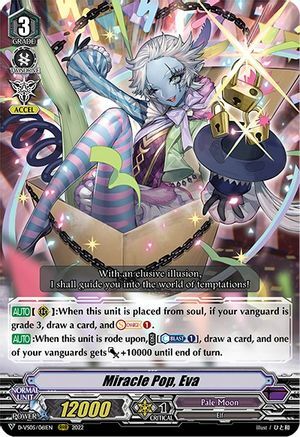 Miracle Pop, Eva [V Format] Card Front