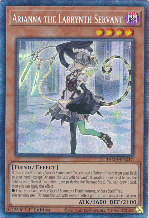 Arianna the Labrynth Servant Card Front