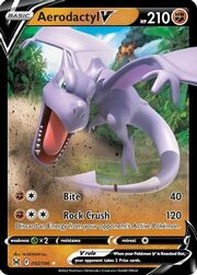 Aerodactyl V [Bite | Rock Crush]