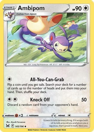 Ambipom Card Front