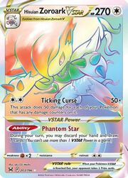 Zoroark di Hisui V ASTRO [Ticking Curse | Phantom Star]