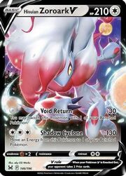 Zoroark di Hisui V [Void Return | Shadow Cyclone]