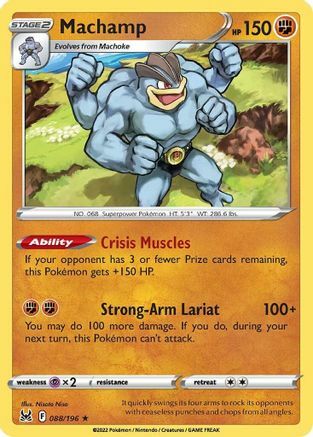 Machamp Card Front