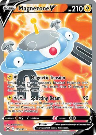 Magnezone V Card Front