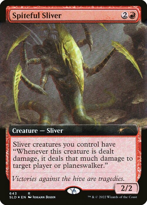 Spiteful Sliver Card Front