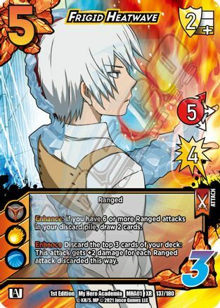 Frigid Heatwave Card Front