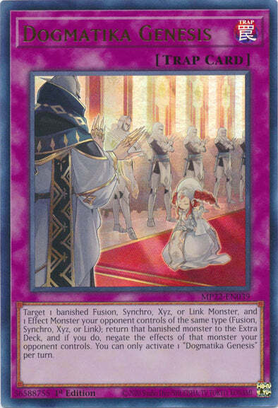 Dogmatika Genesis Card Front