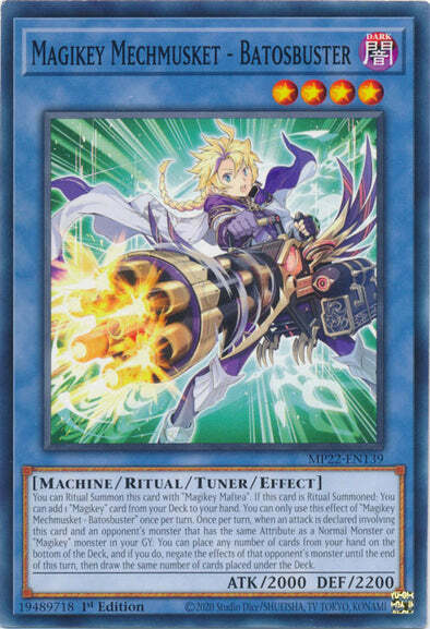 Magikey Mechmusket - Batosbuster Card Front