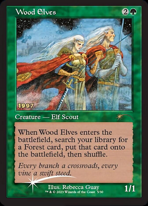 Wood Elves Card Front