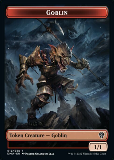 Goblin // Phyrexian Card Front