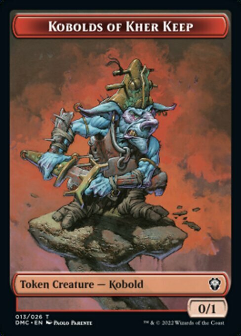 Kobolds of Kher Keep // Bird Card Front