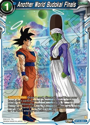 Another World Budokai Finals Card Front