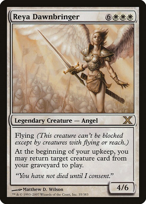 Reya Dawnbringer Card Front