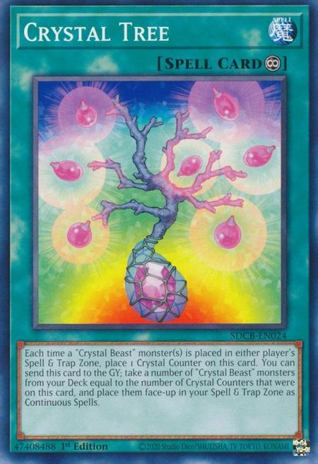 Crystal Tree Card Front