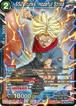 SS2 Trunks, Hopeful Strike Card Front