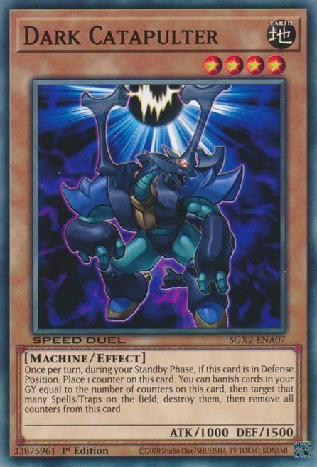 Dark Catapulter Card Front