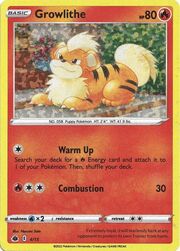 Growlithe [Warm Up | Combustion]