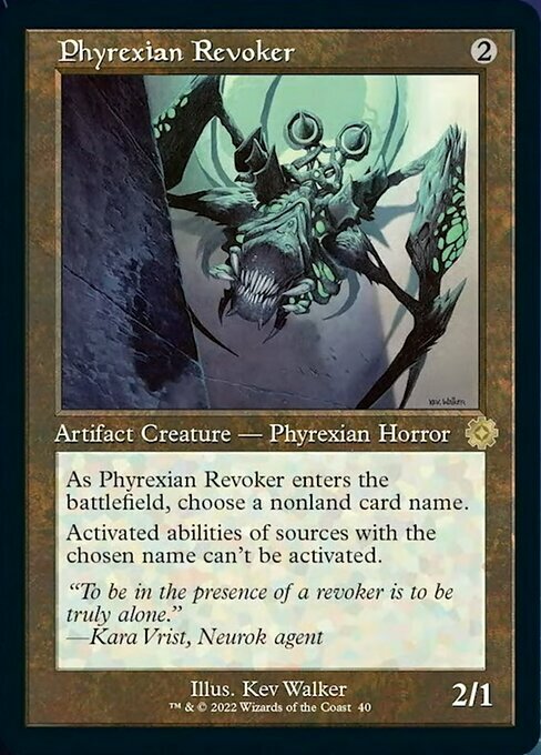 Phyrexian Revoker Card Front