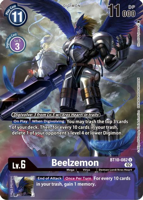 Beelzemon Card Front