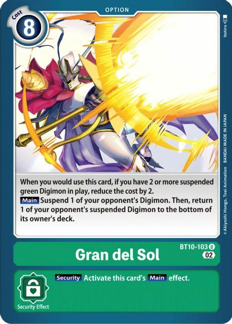 Gran del Sol Card Front